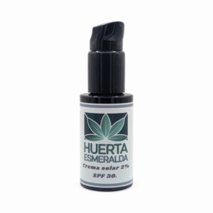 Crema solar CBD SPF 30 protección natural - Huerta Esmeralda