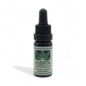 Aceite CBD 15% con cúrcuma y naranja Huerta Esmeralda