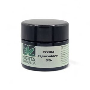 Crema reparadora CBD 3% hidratante y regeneradora - Huerta Esmeralda