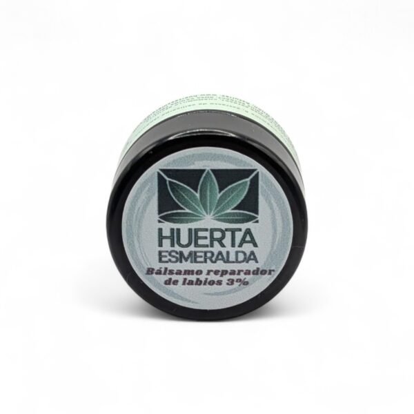 Bálsamo labial CBD con árnica, manzanilla y rosa mosqueta - Huerta Esmeralda