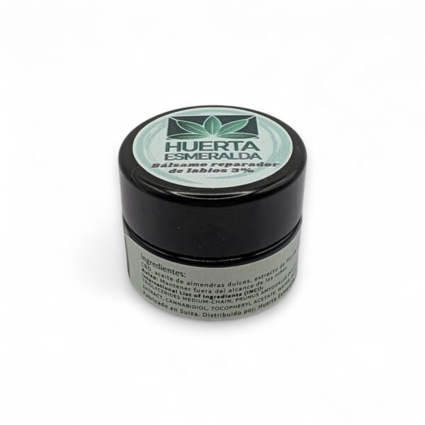 Bálsamo labial CBD natural hidratante - Huerta Esmeralda